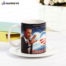 Taza de café en blanco de la sublimación tazas personalizadas precio barato